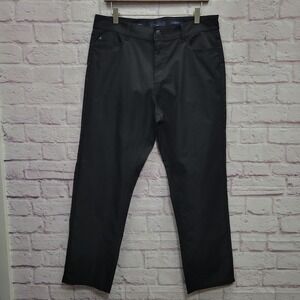 Marc Asher New York Classic Fit‎ Black Chino Pants W34/L30 Workwear Businesscore